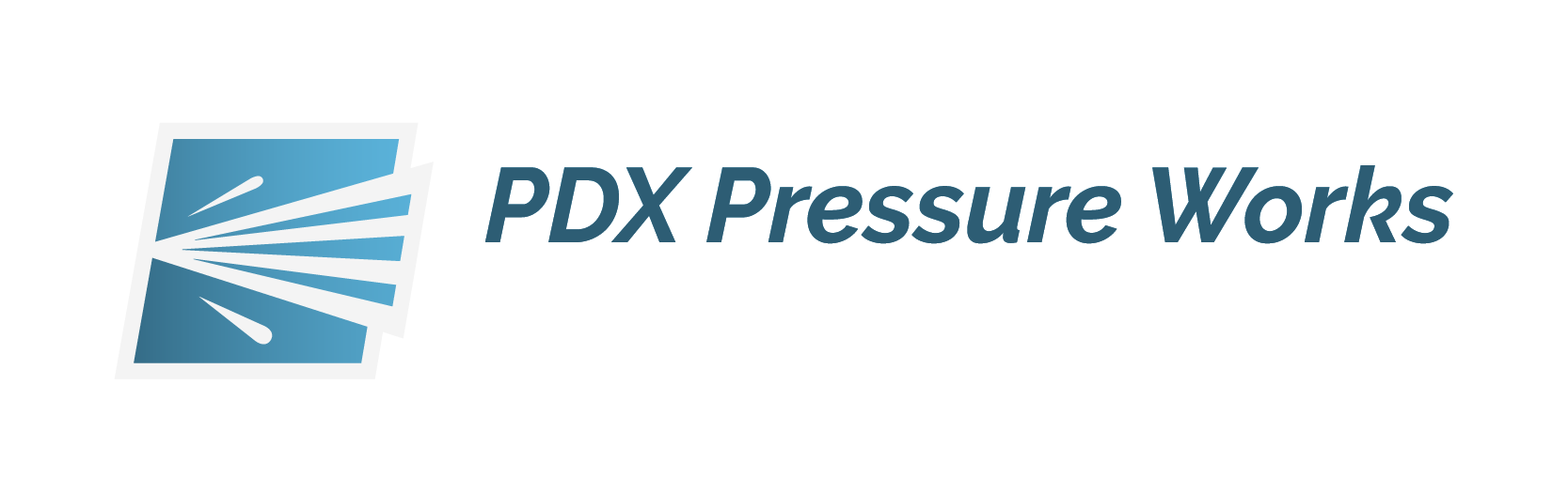 PDX Pressure Works - color logo transparent background